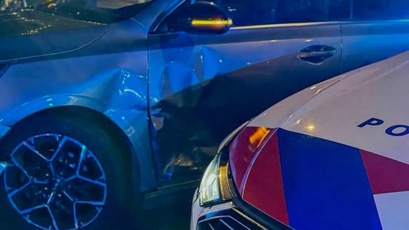 Dronken man in gestolen auto aangehouden in Sterrenburg