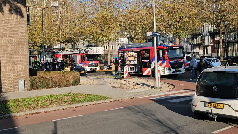 Brand in Dordtse flat; bewoner voorkomt dat vlammen uitslaan