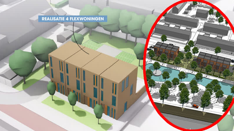 Groen licht voor flexwoningen Oekraïners, ondanks tegengas uit buurt en oppositie