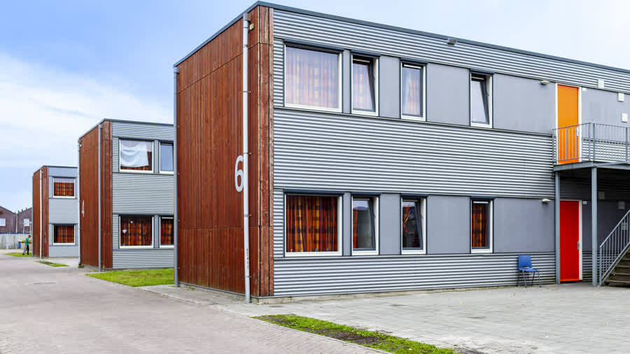 COA vluchtelingenopvang ter illustratie