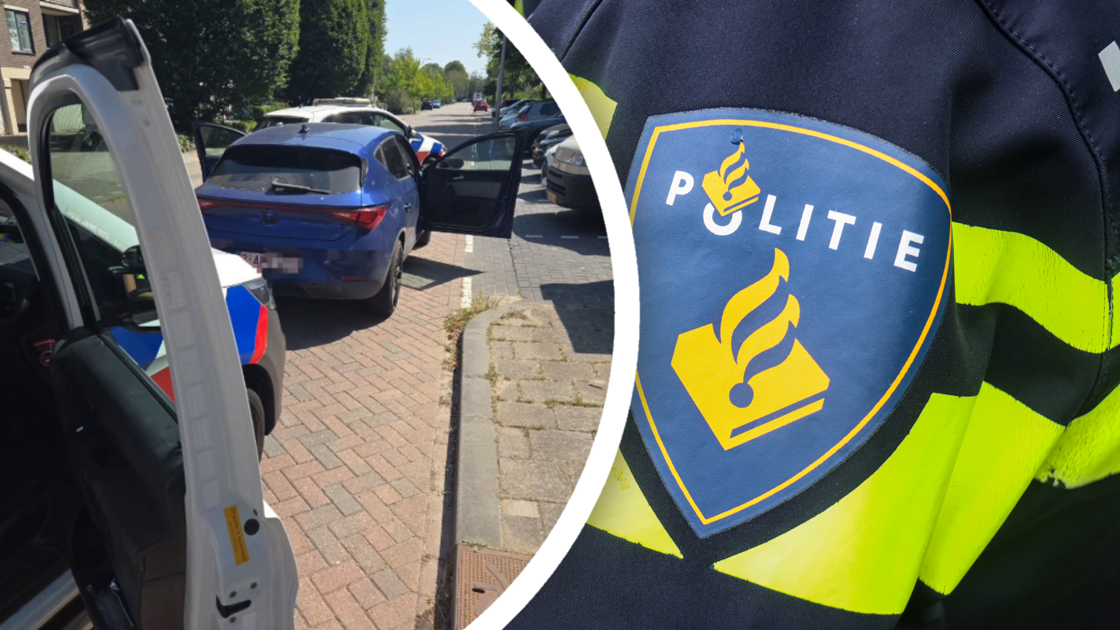 Belg (19) in gestolen voertuig klemgereden door politie