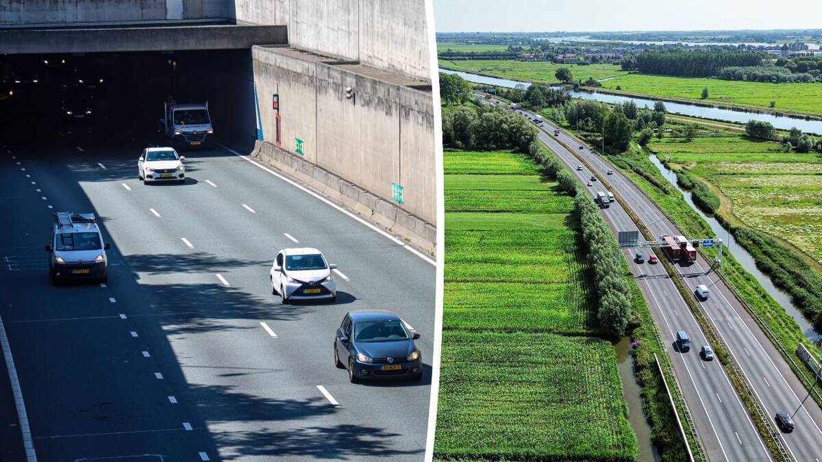 foto drechttunnel a15