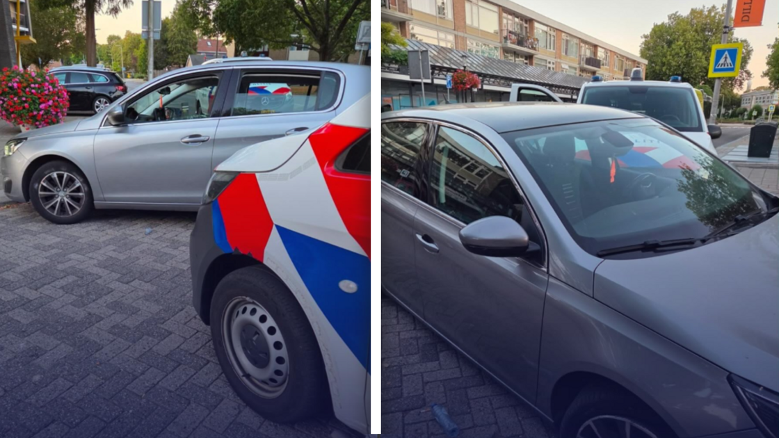Automobilist slaat al spookrijdend op de vlucht voor politie en crasht in wijk