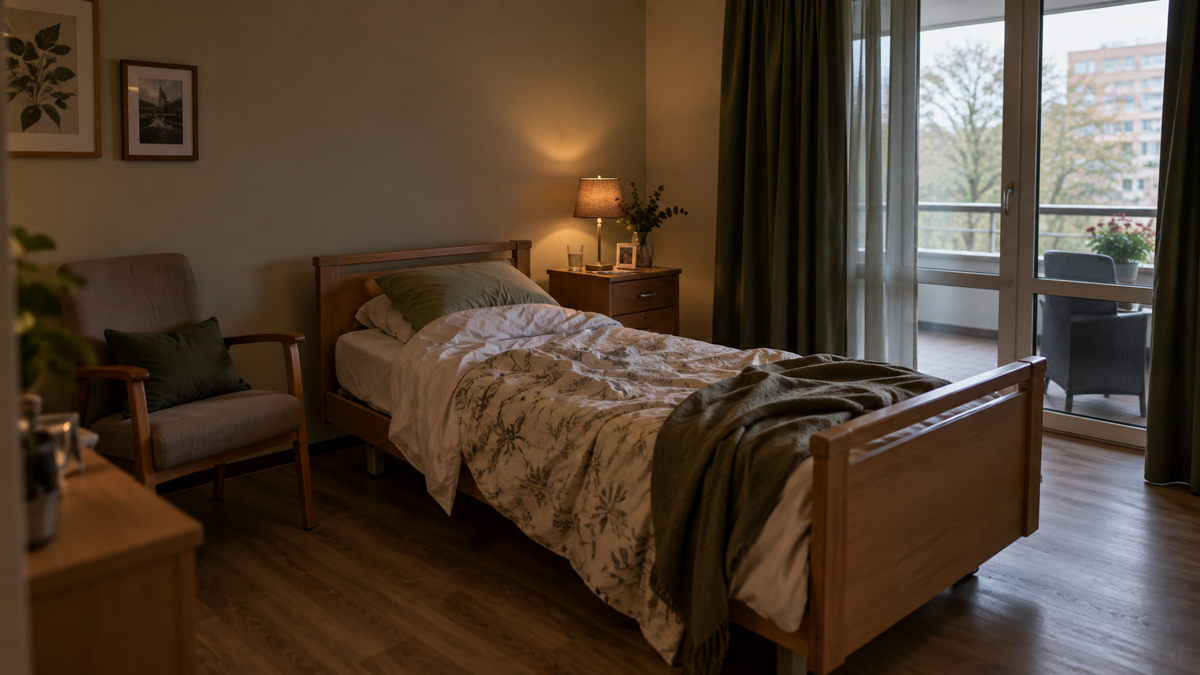 zorgwoning ter illustratie AI gegenereerd