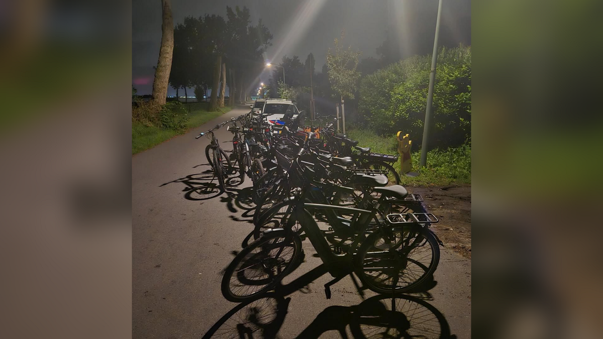 fietsendief gepakt