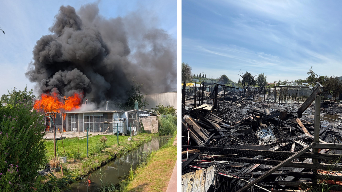 foto artikel brand volkstuintjes