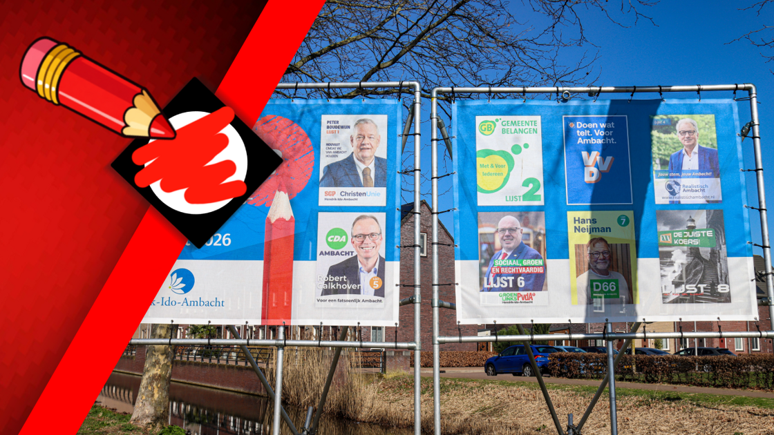 Zo stemde Hendrik-Ido-Ambacht tijdens de gemeenteraadsverkiezingen