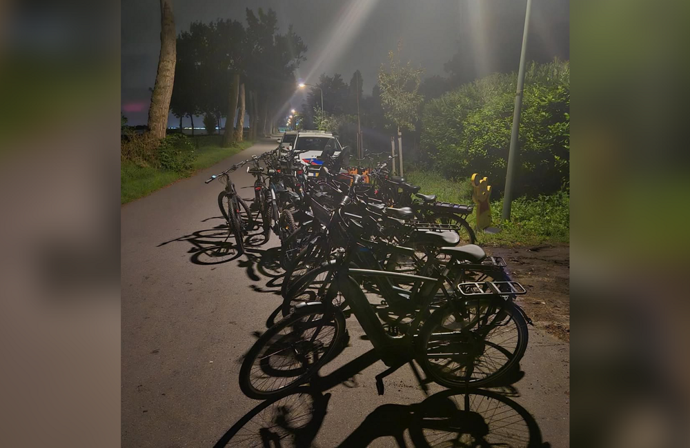 fietsendief gepakt