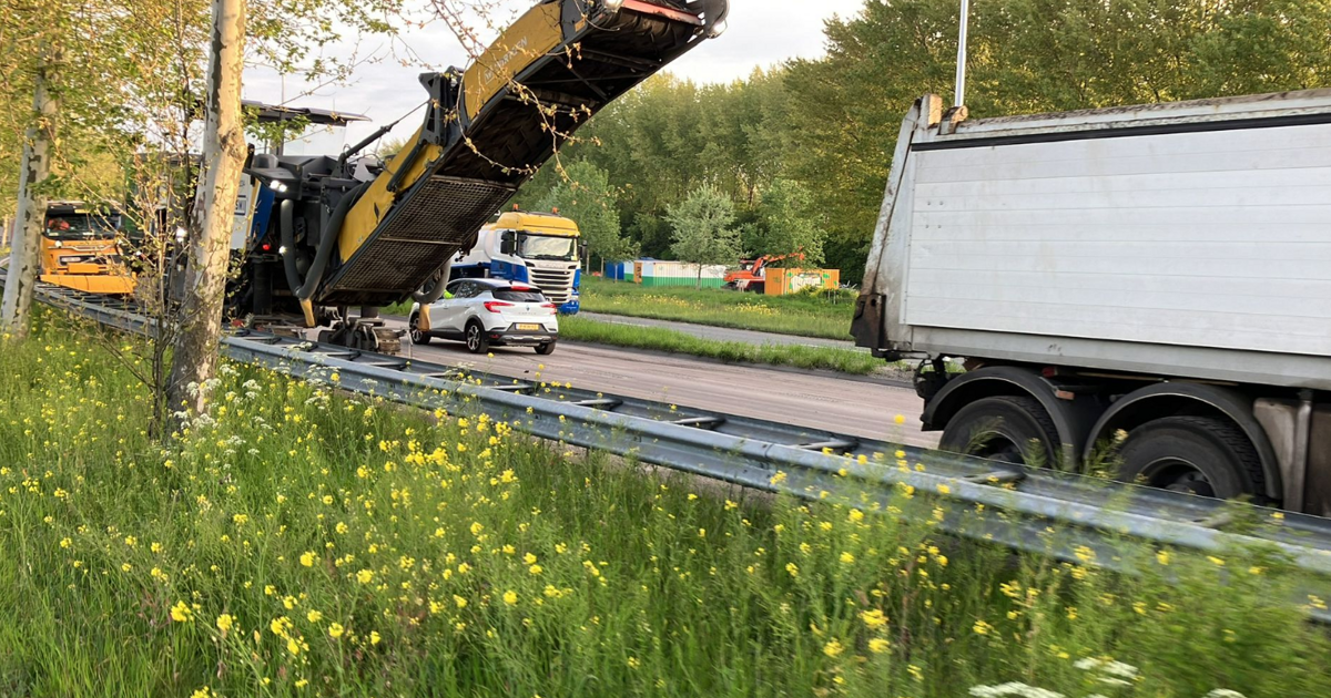 Let op: N915 richting A15 komende dagen dicht
