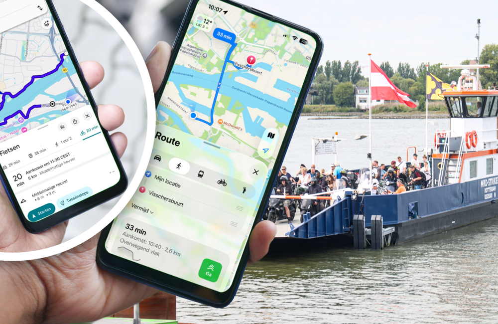 navigatie apps en pont