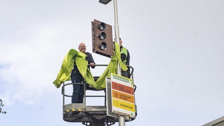 Stookadviesstoplicht Ridderkerk foto