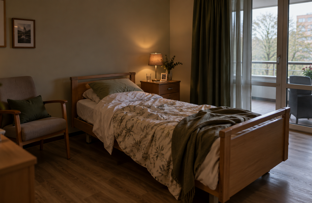 zorgwoning ter illustratie AI gegenereerd