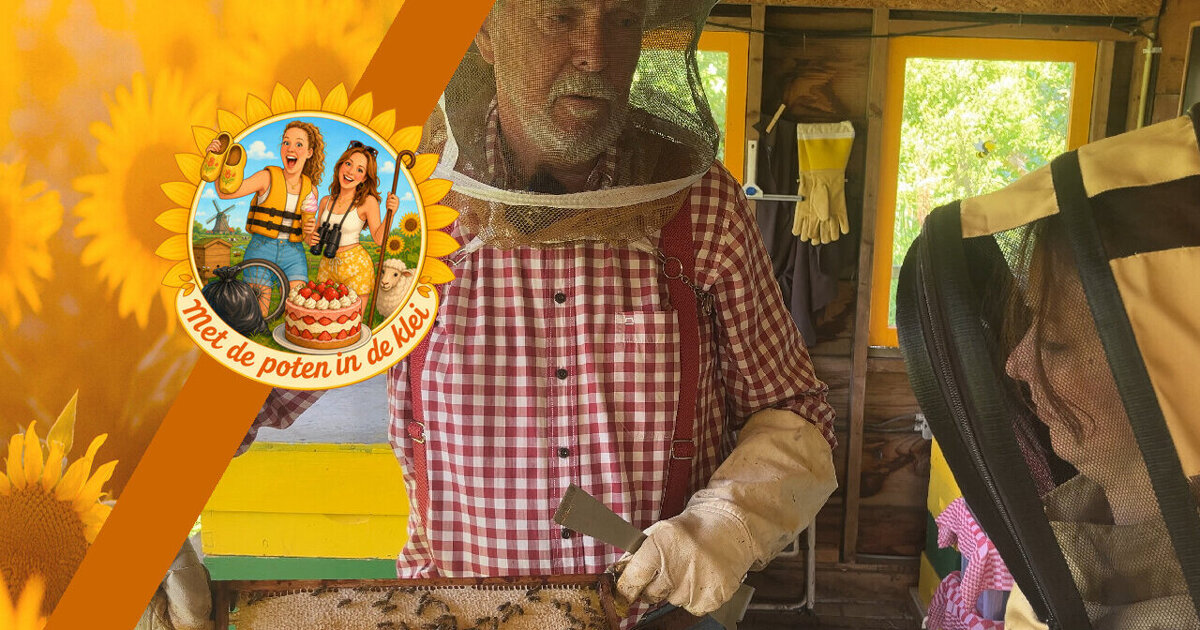 Liefde voor bijen: toch heeft imker Ad een hekel aan honing