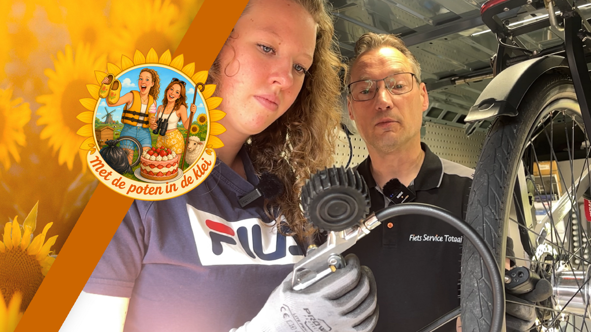 FOTO THUMB POTEN IN DE KLEI - FIETSENMAKER