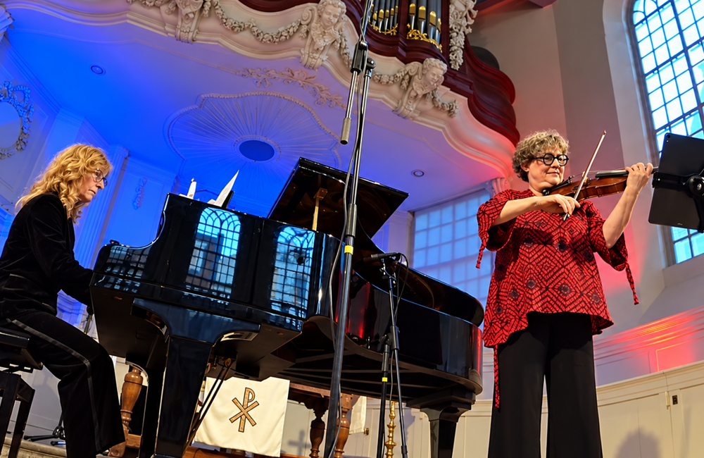 Concertant in de historische kerkzaal