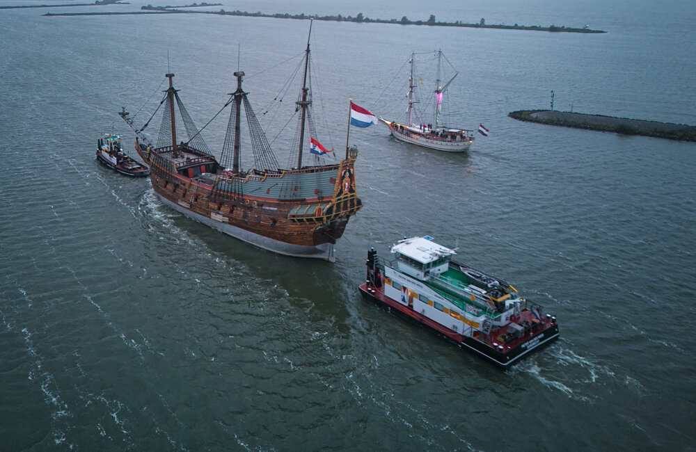 Batavia in de Bataviahaven - ovv Sander Wit
