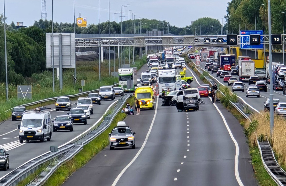 Ongeluk A15 Papendrecht