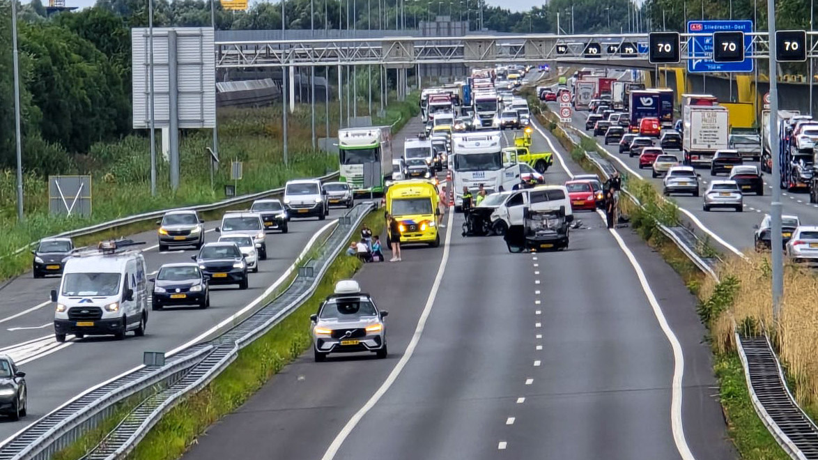 Ongeluk A15 Papendrecht