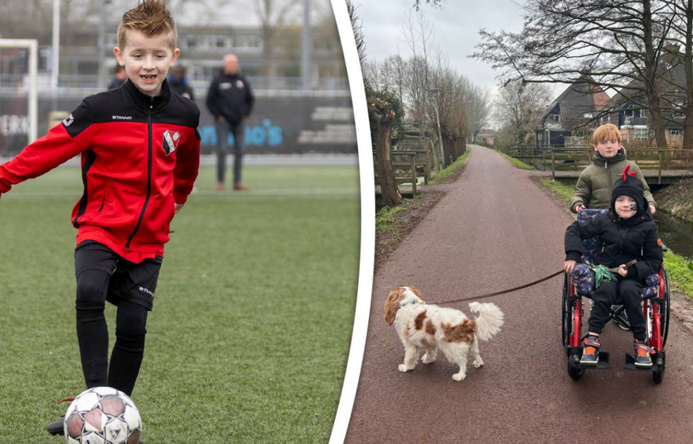 Jurre (9) geneest van kanker en haalt met voetbalclub geld op voor ziekenhuis
