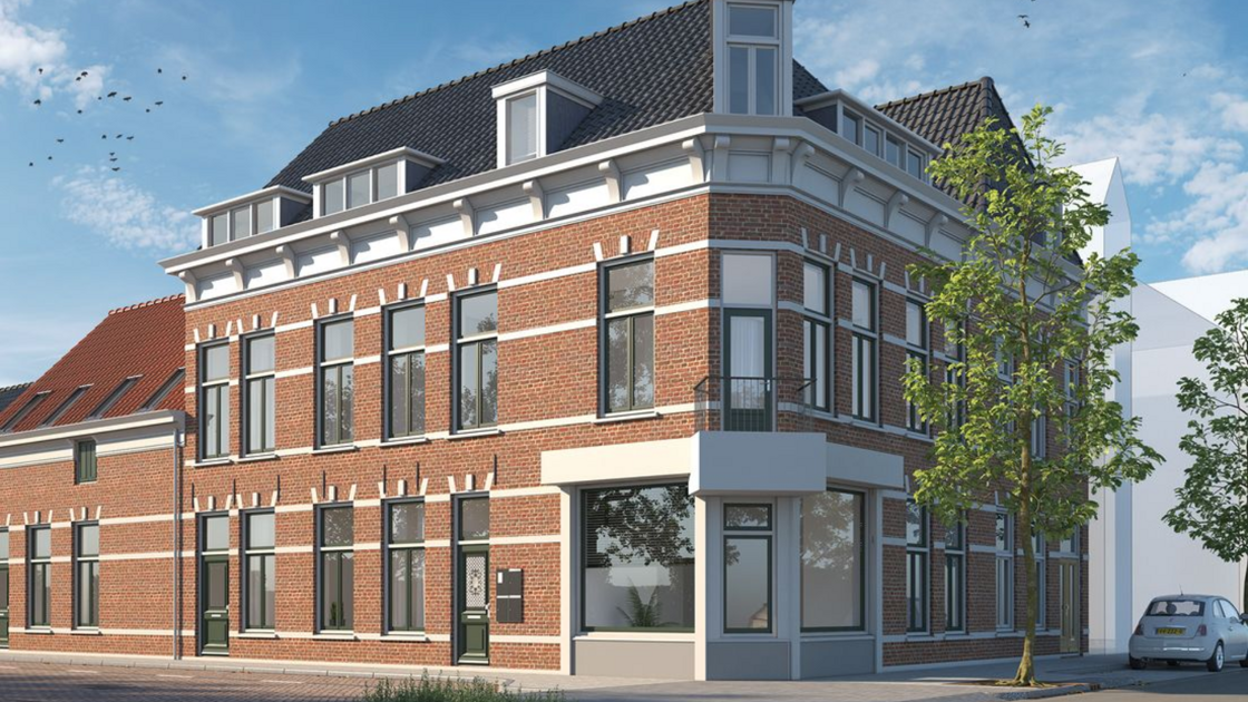 Oude bakkerij in het centrum van Dordrecht transformeert naar vijf woningen: ‘Middenstand sterft lan