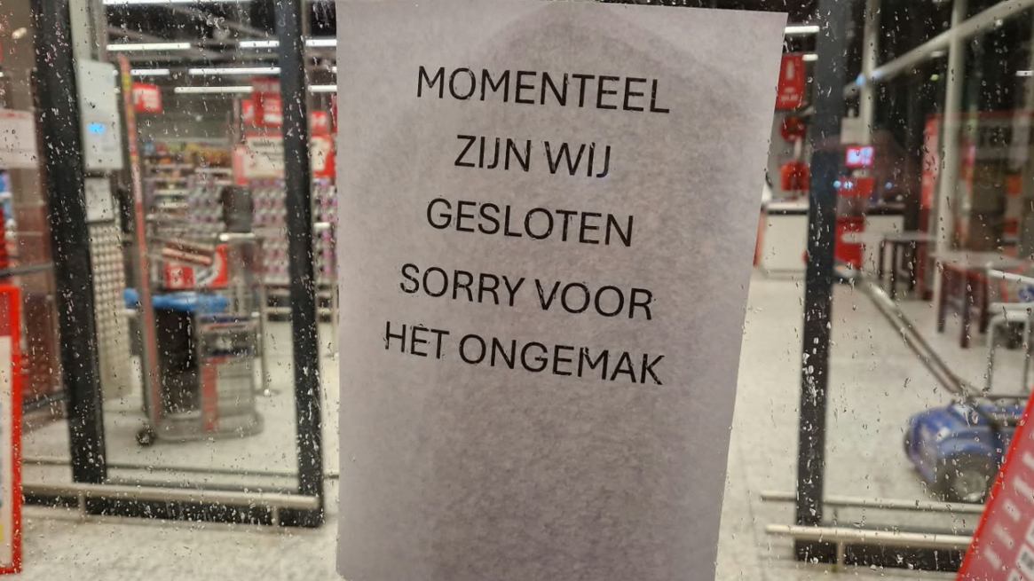 supermartk dicht