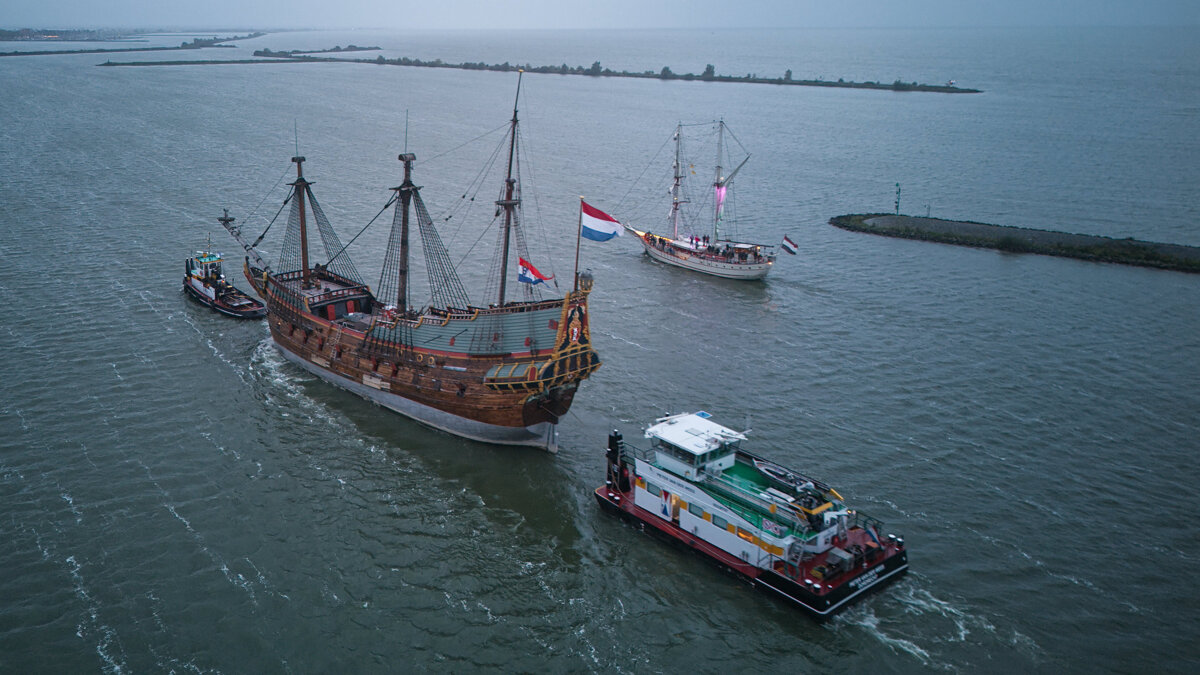 Batavia in de Bataviahaven - ovv Sander Wit
