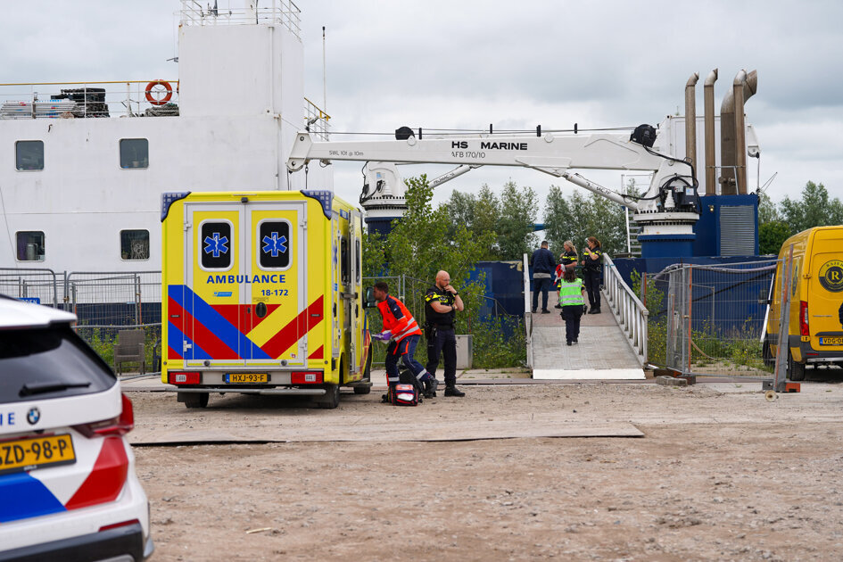 Slachtoffer van 'steekpartij' op opvangboot blijkt zichzelf verwond te hebben