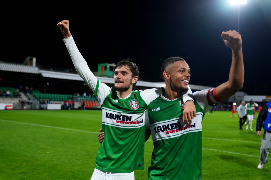 Ontlading bij FC Dordrecht na broodnodige opsteker: ‘Team gezien met fighting spirit’