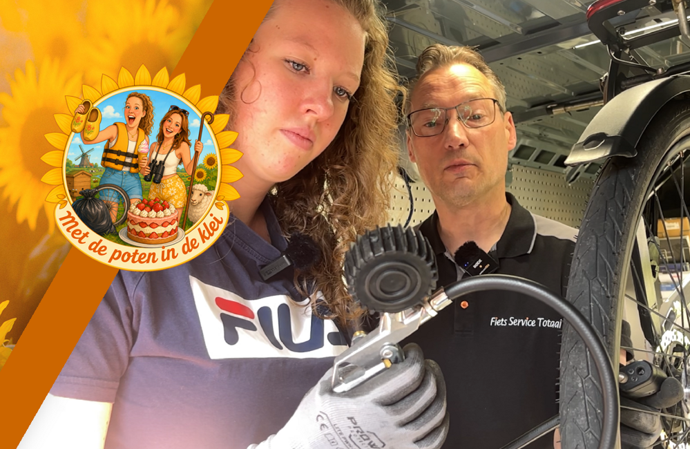 FOTO THUMB POTEN IN DE KLEI - FIETSENMAKER